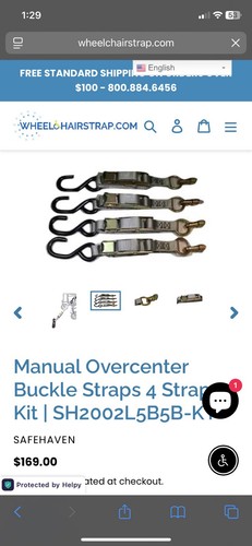 Safe haven wheelchair - safe, tie
