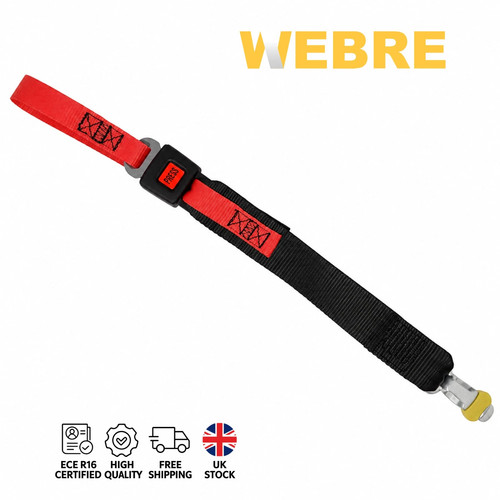 Wheelchair tie down - down, straps